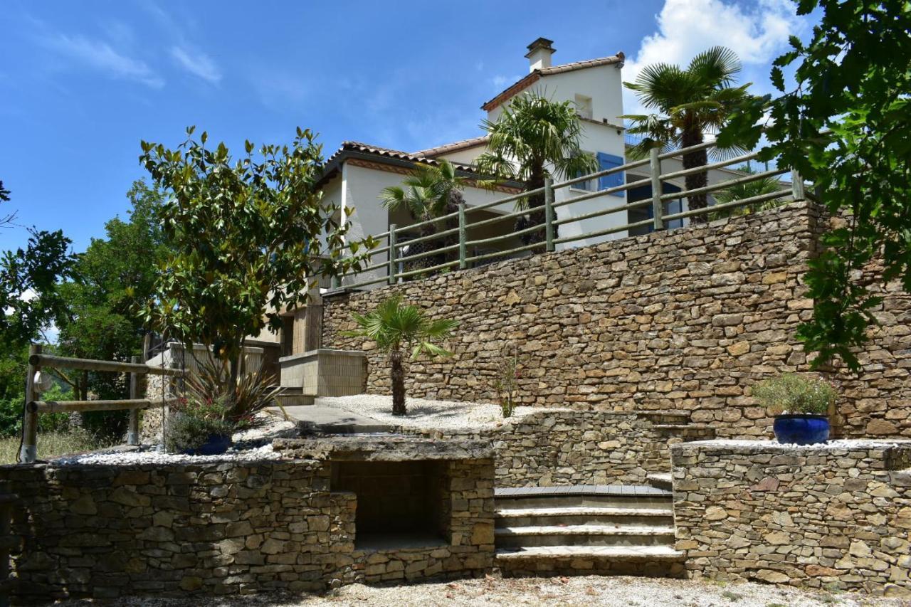 Les Palmiers Des Causses Vila Saint-Rome-de-Tarn Exterior foto
