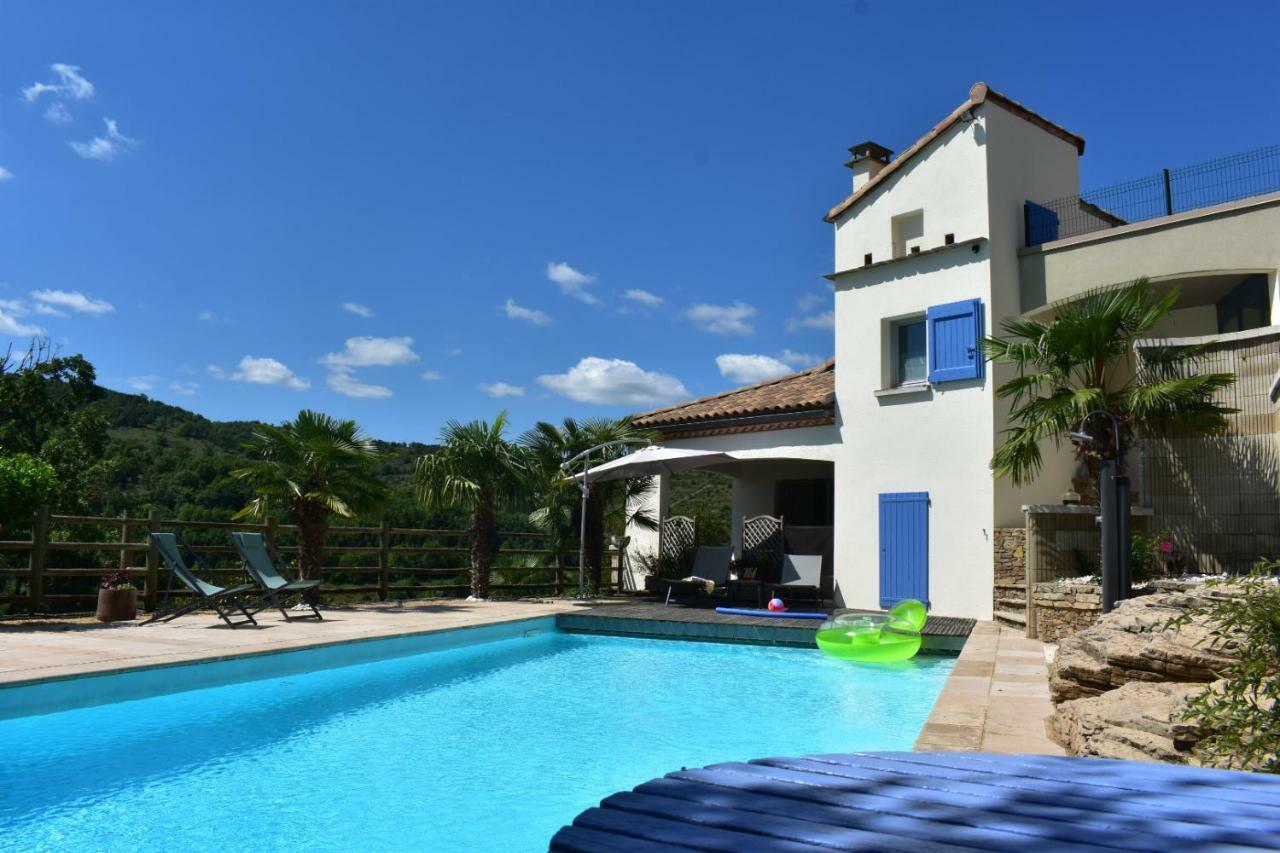 Les Palmiers Des Causses Vila Saint-Rome-de-Tarn Exterior foto
